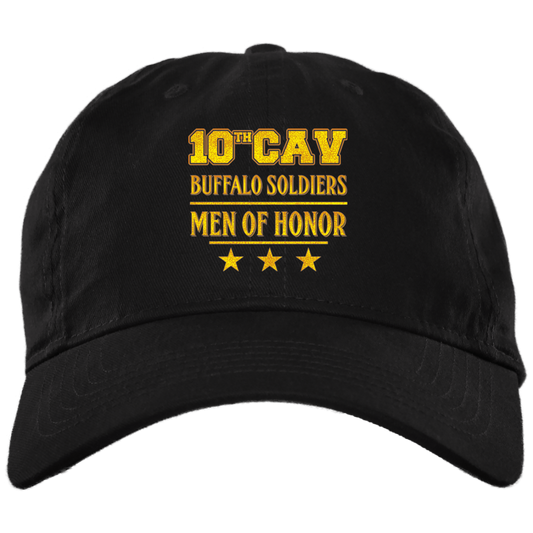 Twill Unstructured Buffalo Soldier- Men's Cap