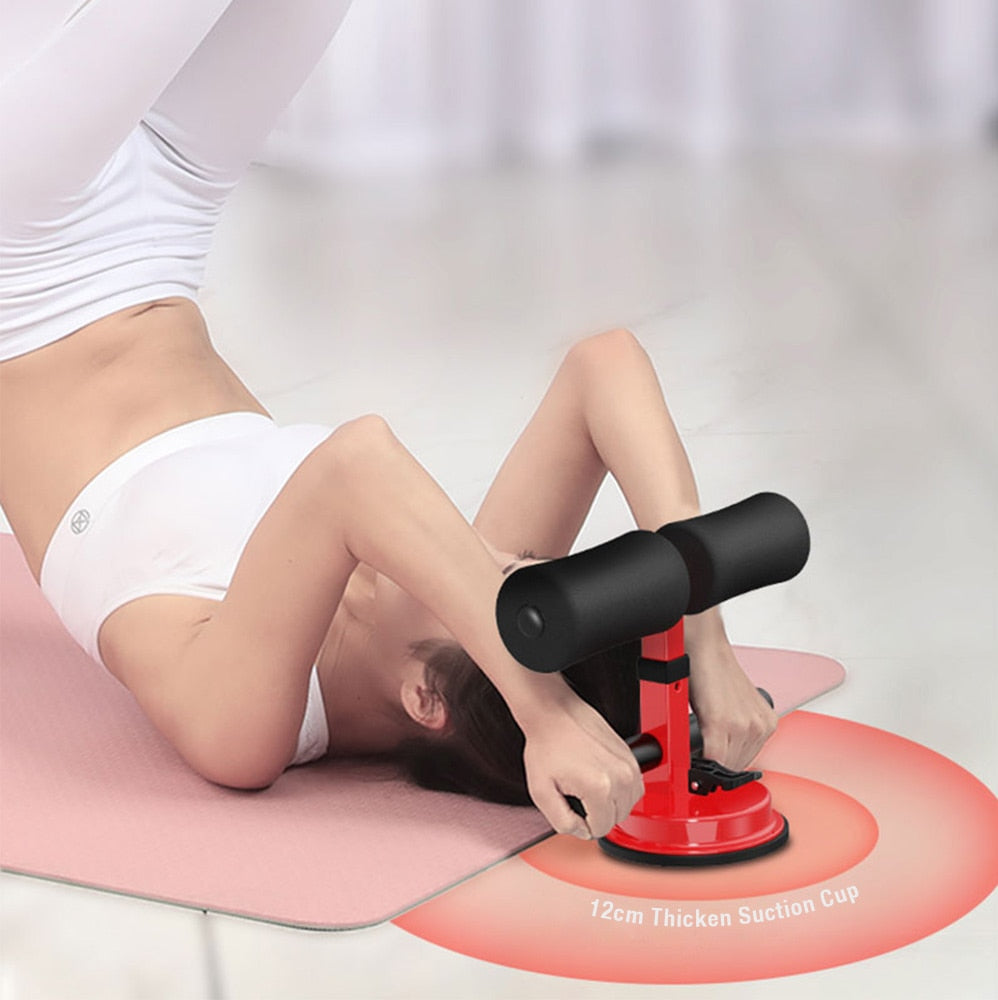 New Fitness Sit Up Bar Floor Assistant Exercise Stand Padded Ankle Support Sit-up Trainer Workout Equipment For Home Gym Gear