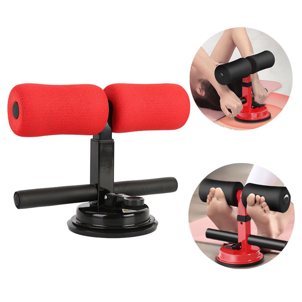 New Fitness Sit Up Bar Floor Assistant Exercise Stand Padded Ankle Support Sit-up Trainer Workout Equipment For Home Gym Gear