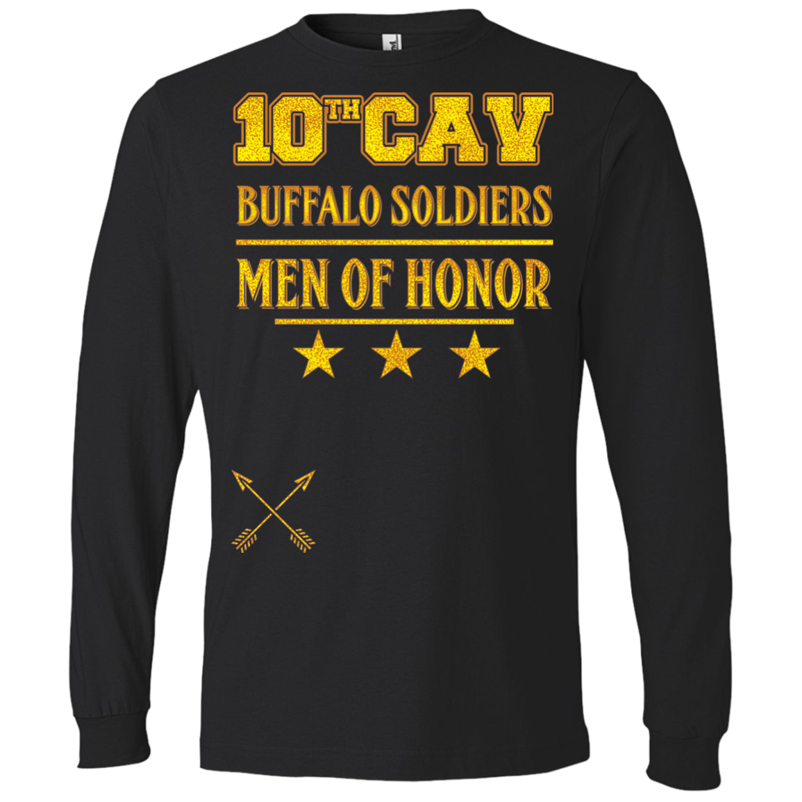 Buffalo Soldiers-Lightweight LS T-Shirt