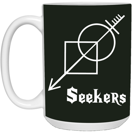 Seekers-15 oz. White Mug-Drinkware