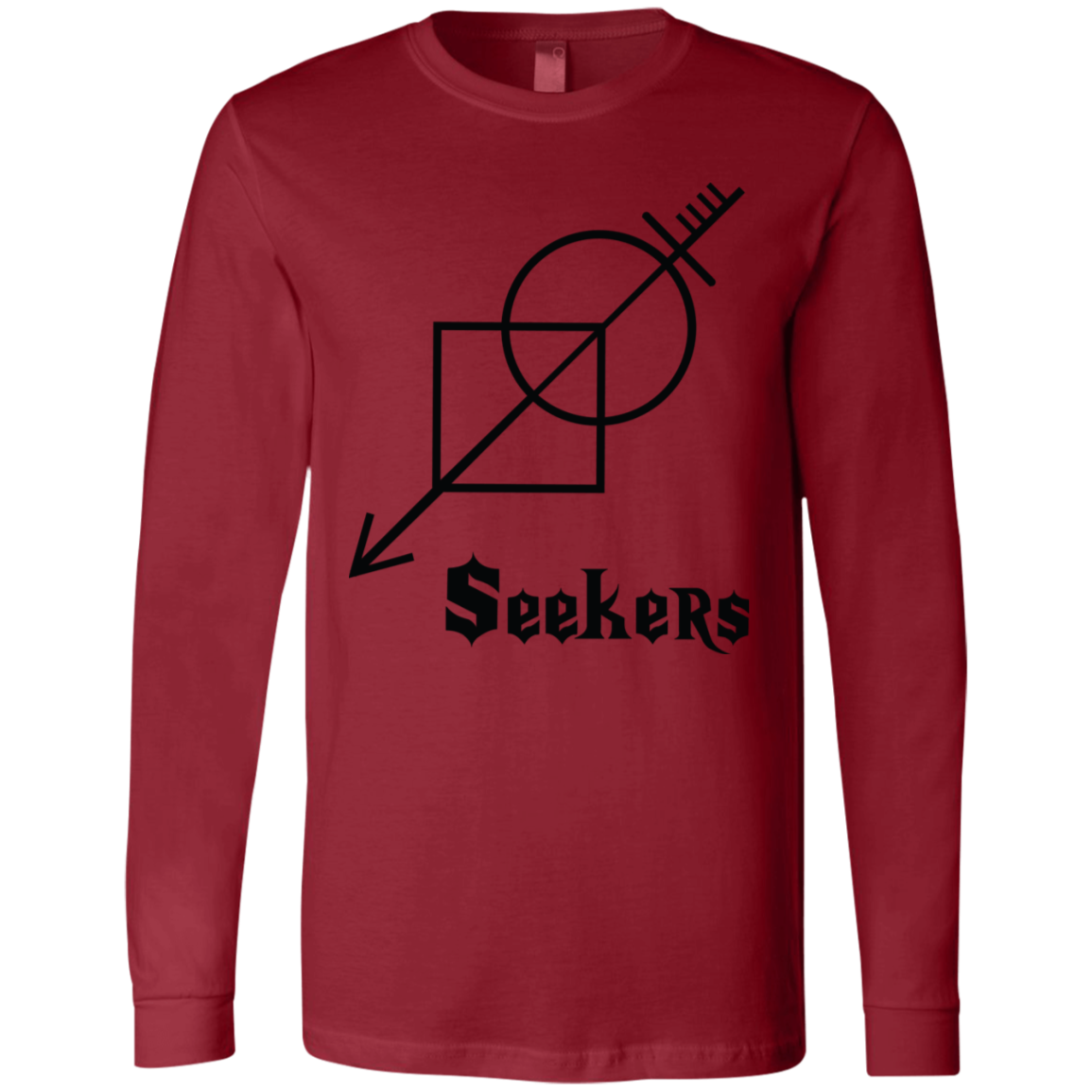 Seeker-Canvas Men's Jersey LS T-Shirt-men's