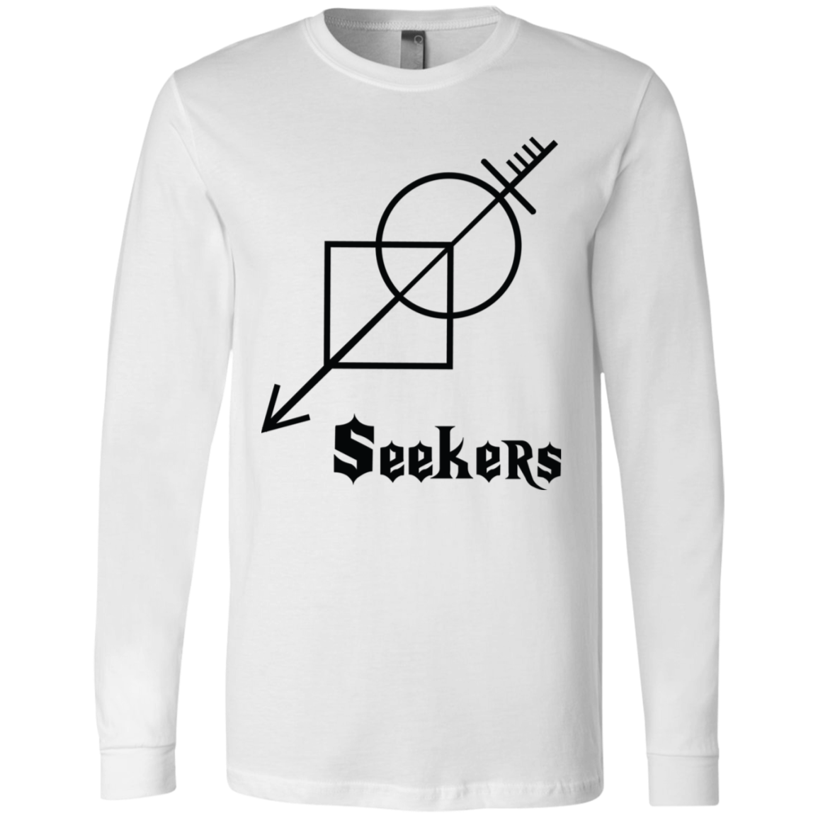 Seeker-Canvas Men's Jersey LS T-Shirt-men's