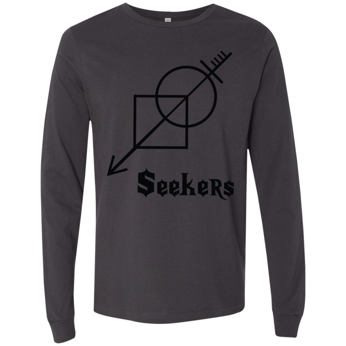 Seeker-Canvas Men's Jersey LS T-Shirt-men's