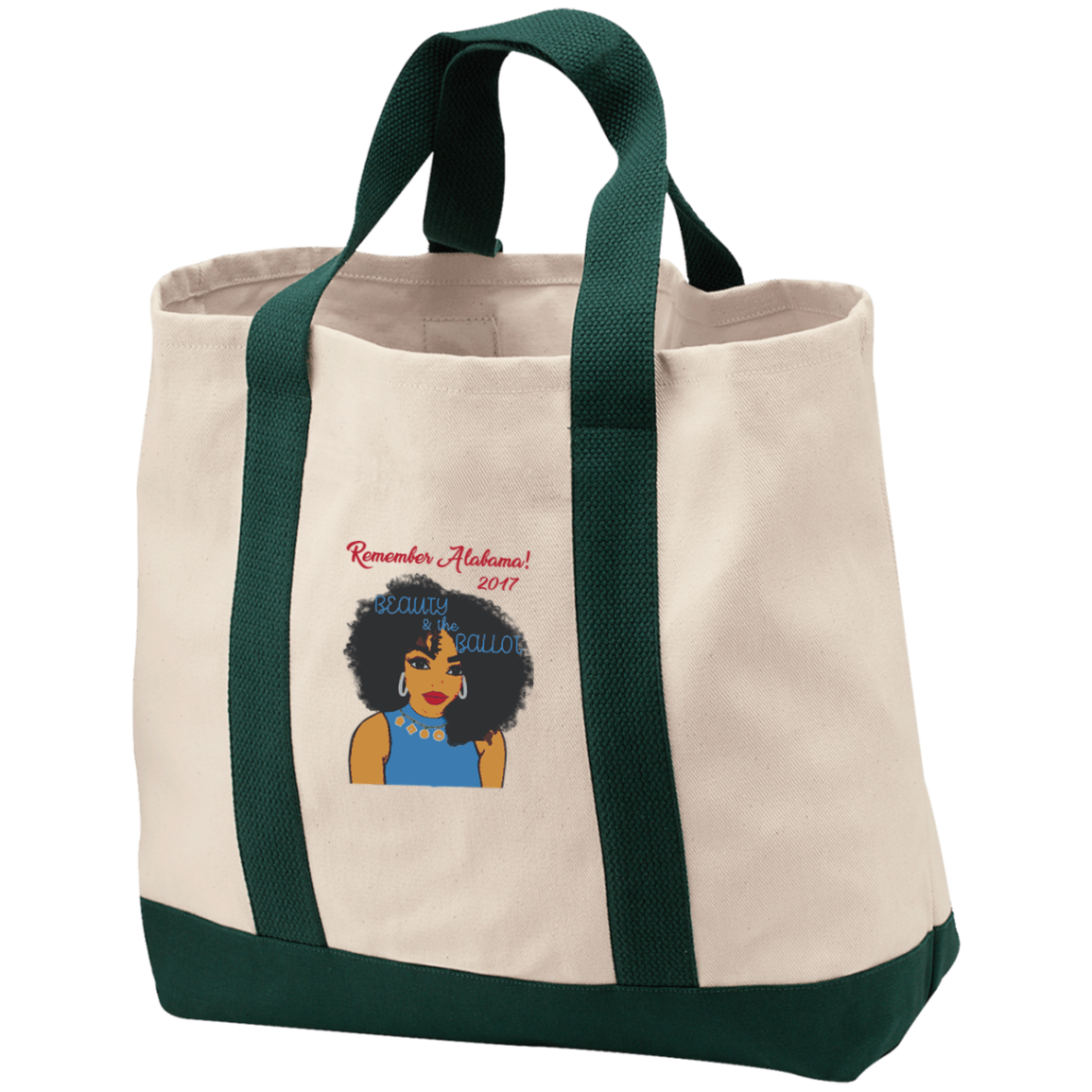 B400 Port & Co. 2-Tone Shopping- womens bag
