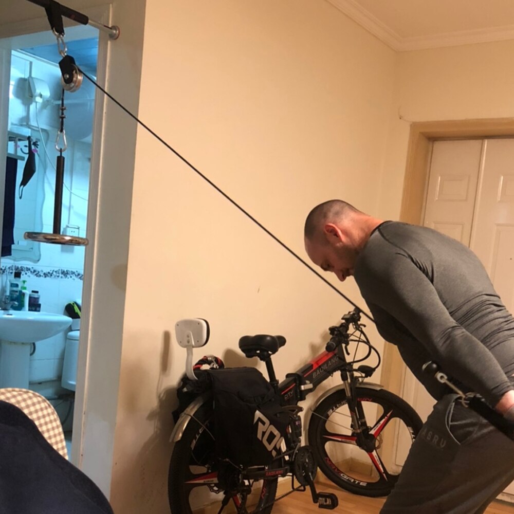 DIY Fitness Pulley Cable System-unisex