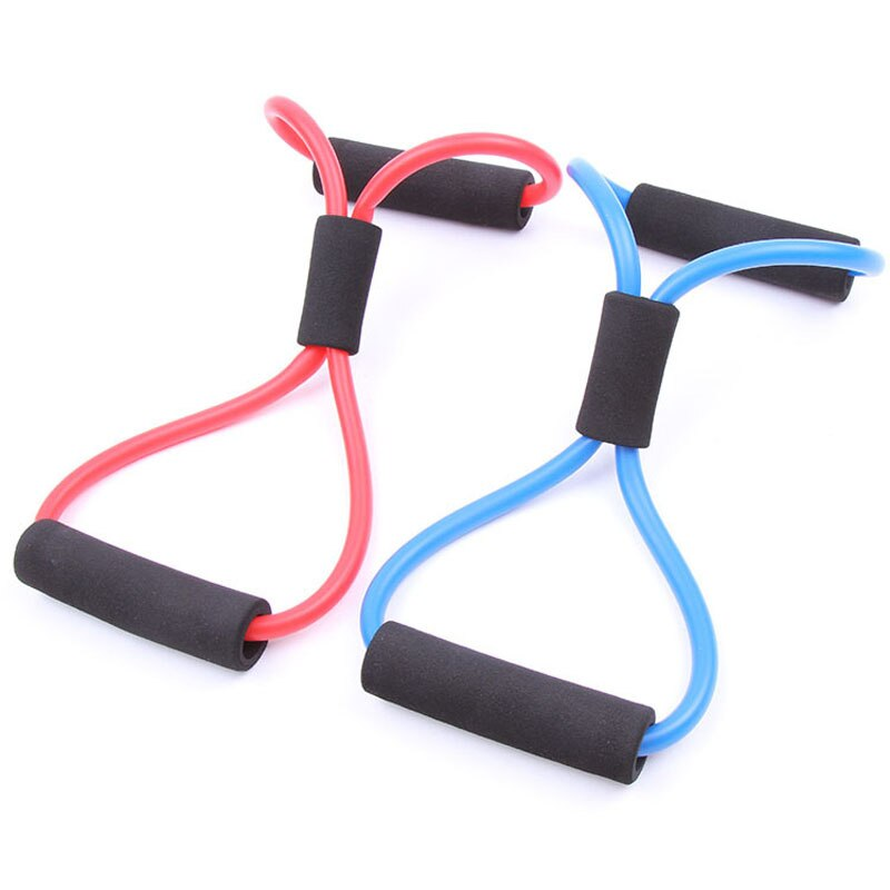 Rubber Tube Weight Expansion Back Control Fitness Rope