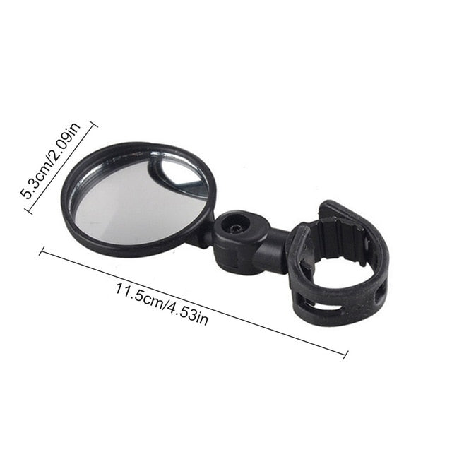 Universal Bicycle Mirror Bicycle Accessories Handlebar Rearview Mirror  Rotate Wide-angle For MTB Road Bike Cycling Accessories