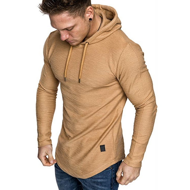 2021 New Men's Brand Solid Color Sweatshirt Fashion Men's Hoodie Spring And Autumn Winter Hip Hop Hoodie Male Long Sleeve M-3XL