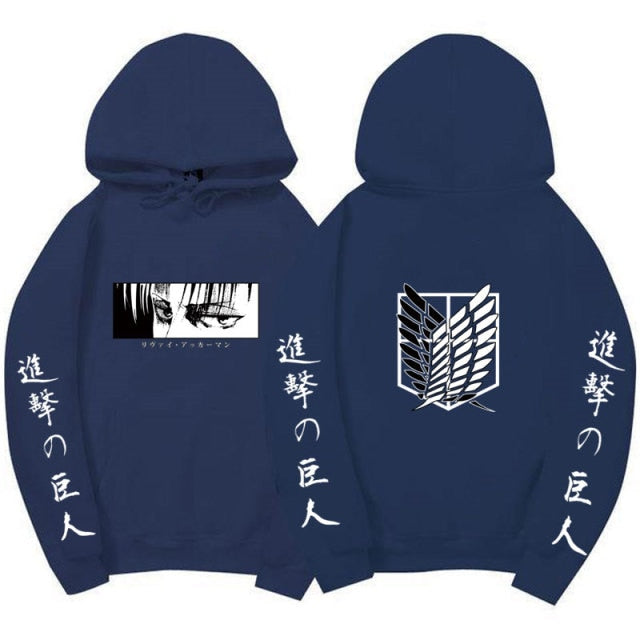 Anime Hoodie Long Sleeve Streetwear Harajuku Sweatshirt Men/Women- Unisex