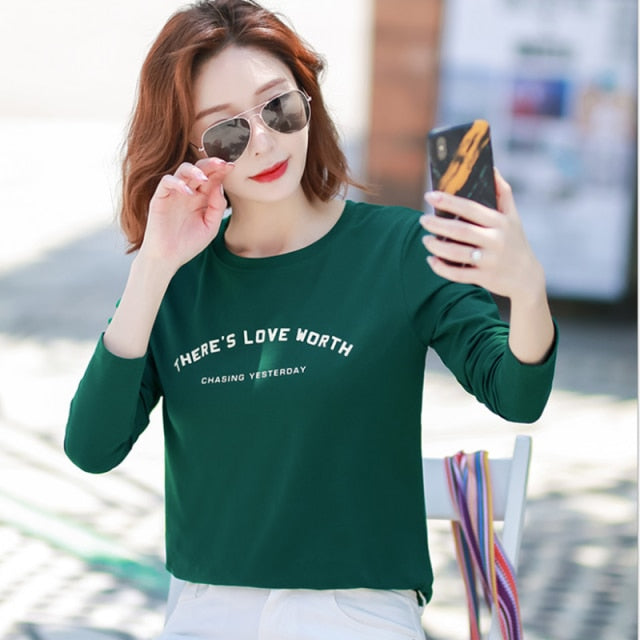 Women Fashion Black And White Striped Blouse Shirt Casual Long Sleeve O-neck Soft Korean Shirt Ladies Women T-Shirt Autumn 2021