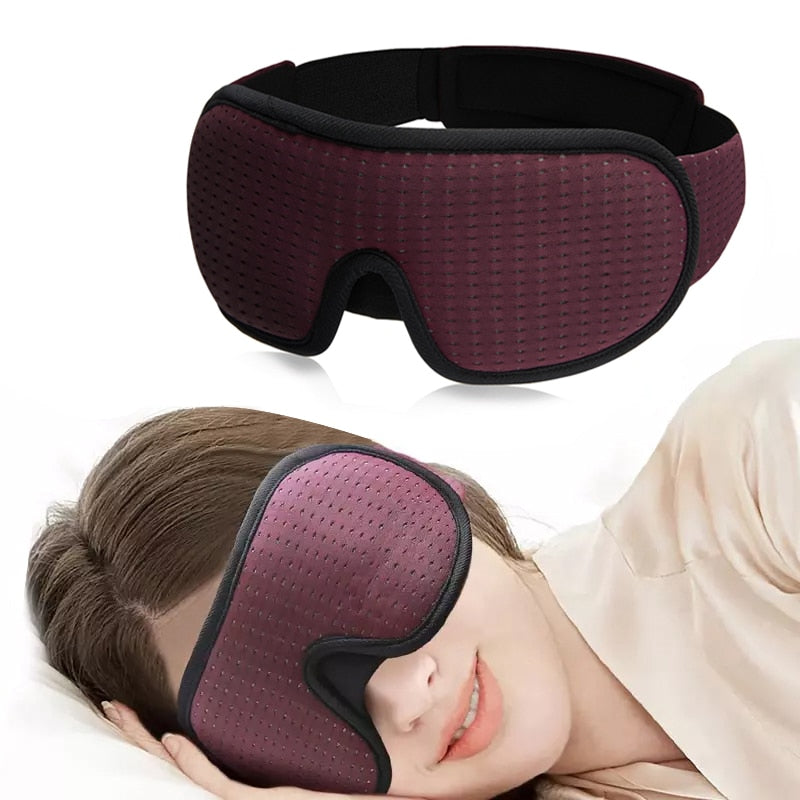 Blocking Light Sleeping Eye Mask Soft Padded Travel Shade Cover Rest Relax Sleeping Blindfold Eye Cover Sleep Mask Eyepatch