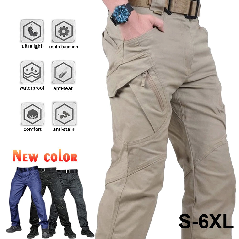 City Tactical Cargo  Army Tactical Joggers Pant Multi Pocket Trousers-men's wear