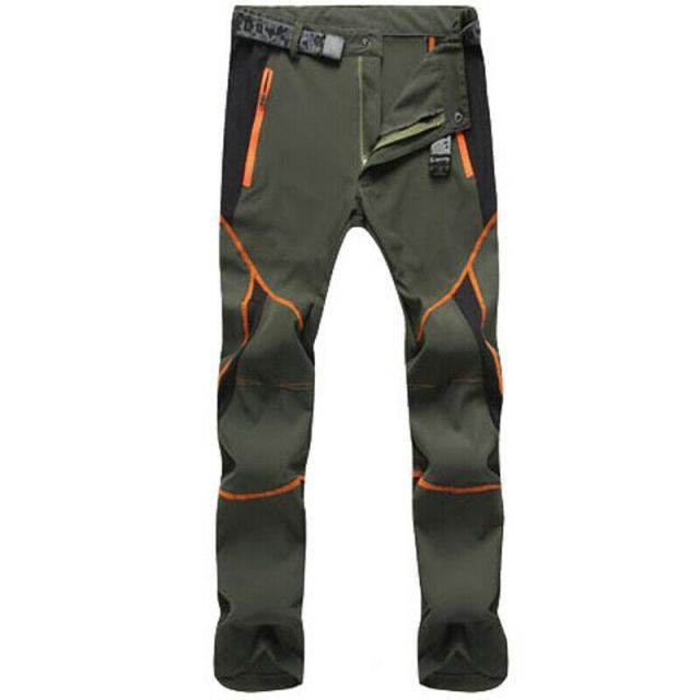 Men's Pants Quick Drying Outdoor Color Stitching Mountain Climbing Pantalones Men Clothing Windproof Trousers Pants for Men
