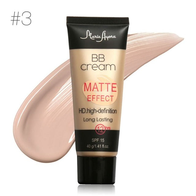 Matte Face Concealer Makeup Sun Block Long Lasting Base Natural BB Cream Beauty