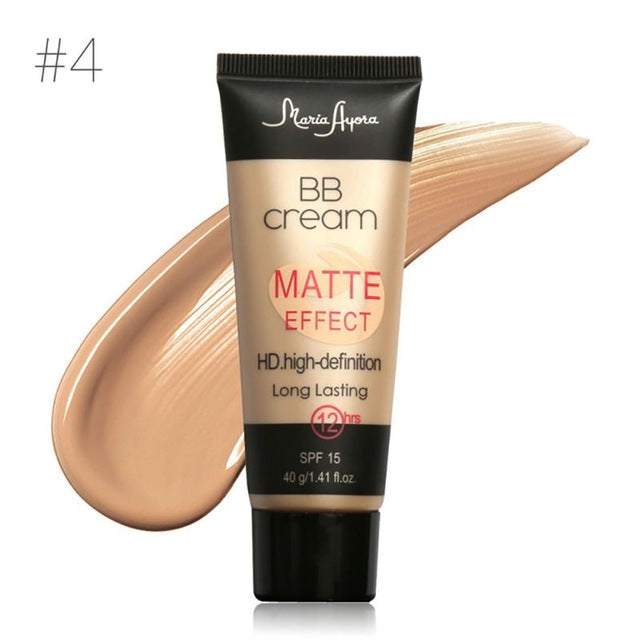 Matte Face Concealer Makeup Sun Block Long Lasting Base Natural BB Cream Beauty